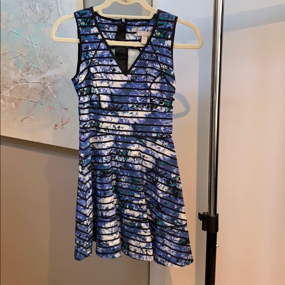 Banana Republic Blue Floral Dress